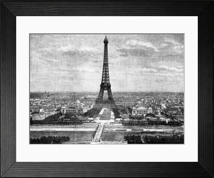 Framed Print : Paris, France - La Tour Eiffel Framed Print : Paris, France - La Tour Eiffel