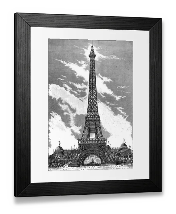 Framed Print : Paris, France - La Tour Eiffel Framed Print : Paris, France - La Tour Eiffel