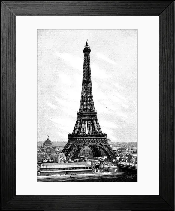 Framed Print : Paris, France - La Tour Eiffel Framed Print : Paris, France - La Tour Eiffel