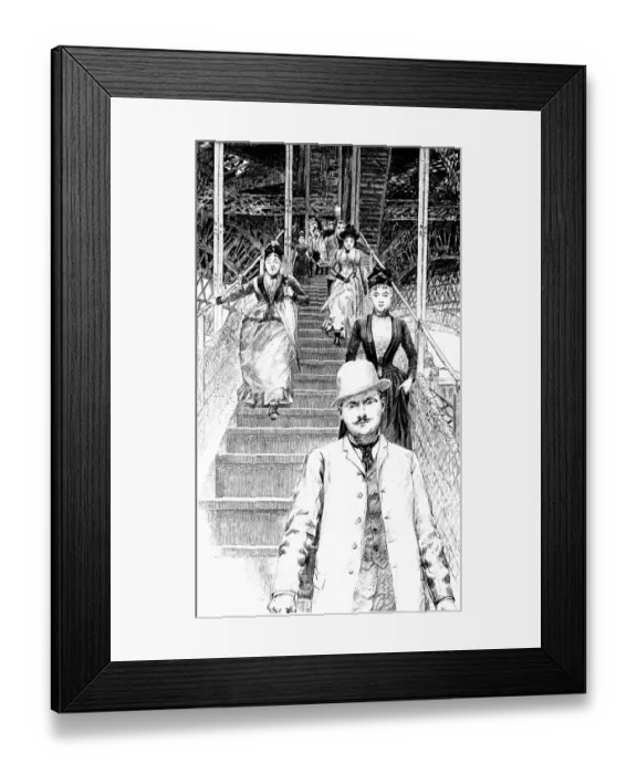 Framed Print : Paris, France - La Tour Eiffel Framed Print : Paris, France - La Tour Eiffel