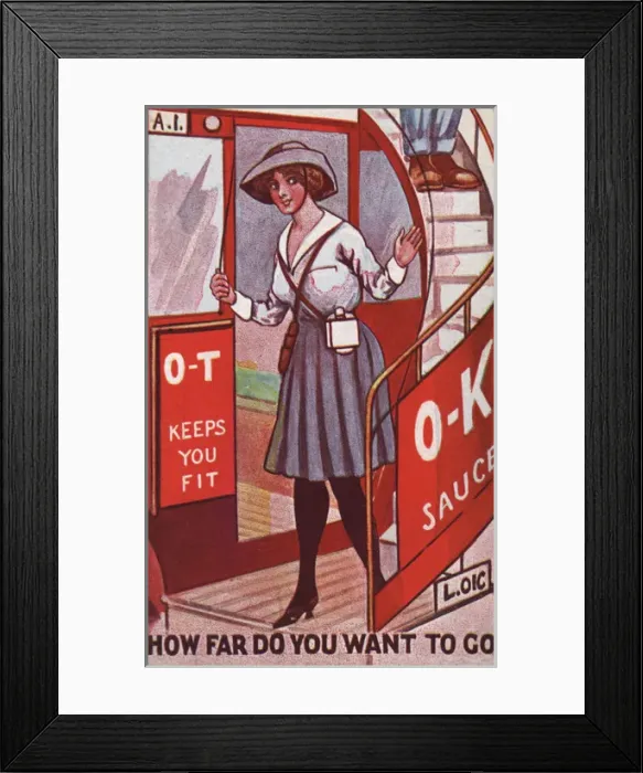 Framed Print : Womans Work in WW1 Framed Print : Womans Work in WW1