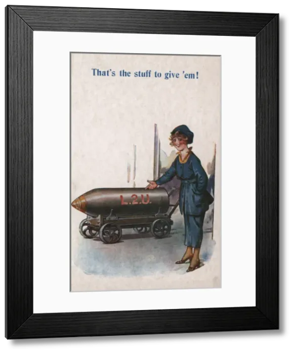 Framed Print : Women Munitions Worker WW1 Framed Print : Women Munitions Worker WW1