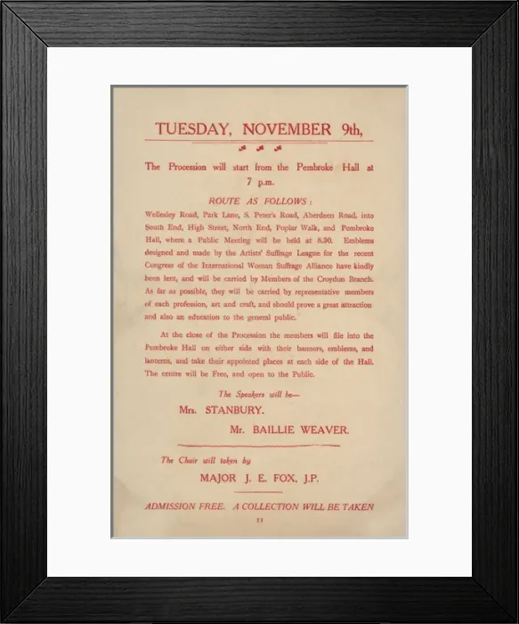 Framed Print : Tuesday 9th - Procession Framed Print : Tuesday 9th - Procession