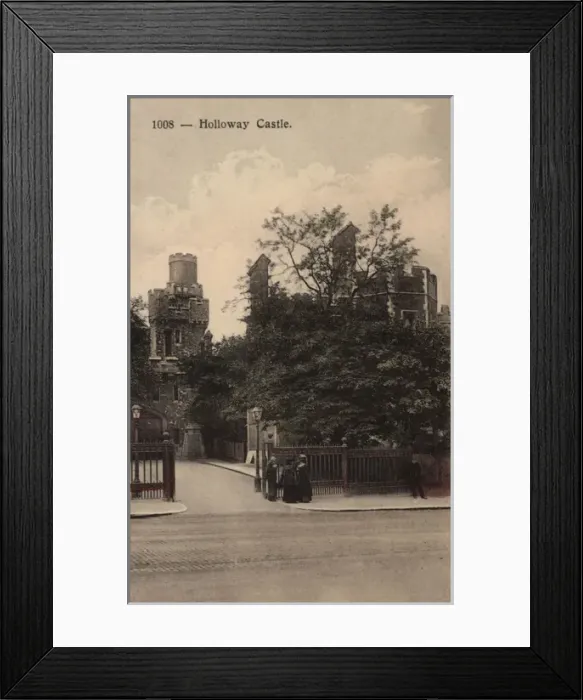 Framed Print : Suffragette Holloway Prison Castle Framed Print : Suffragette Holloway Prison Castle