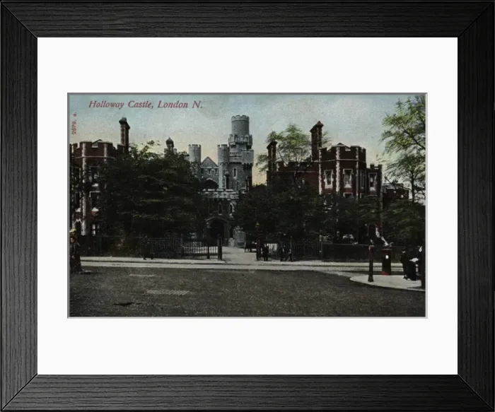 Framed Print : Suffragette Holloway Prison Castle Framed Print : Suffragette Holloway Prison Castle