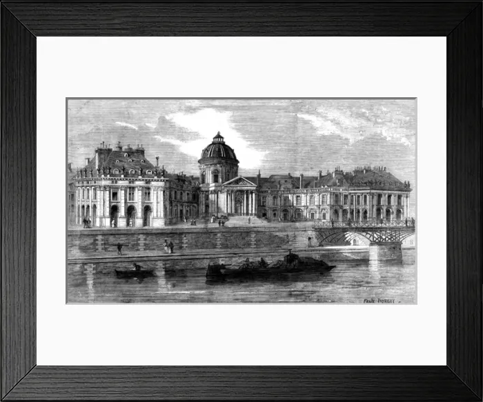 Framed Print : Paris, France - Palais de l Institut Framed Print : Paris, France - Palais de l Institut