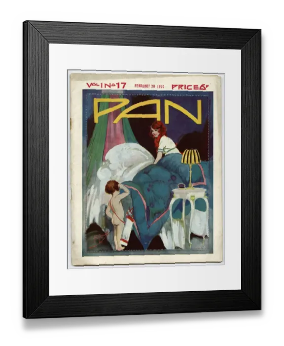 Framed Print : Cupid on a mission Framed Print : Cupid on a mission