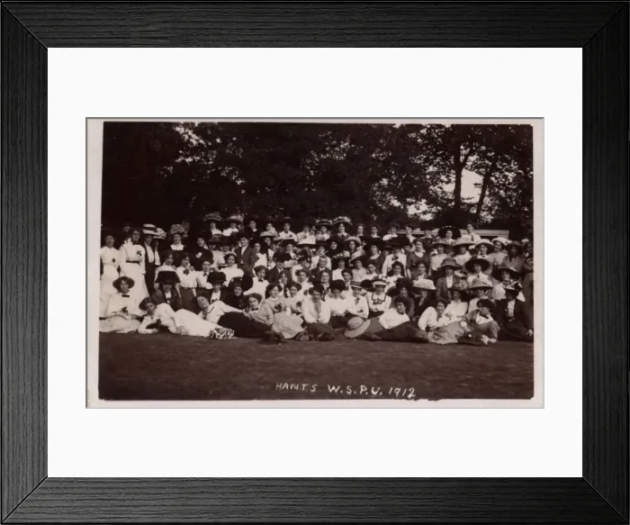 Framed Print : Suffrage Hants / Hampshire W. S. P. U Framed Print : Suffrage Hants / Hampshire W. S. P. U