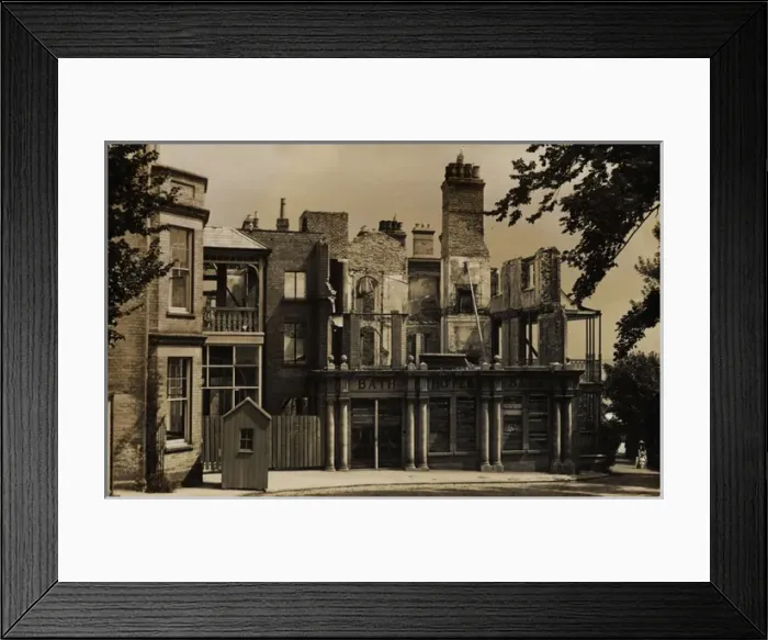 Framed Print : Suffragette Arson Felixstowe Framed Print : Suffragette Arson Felixstowe