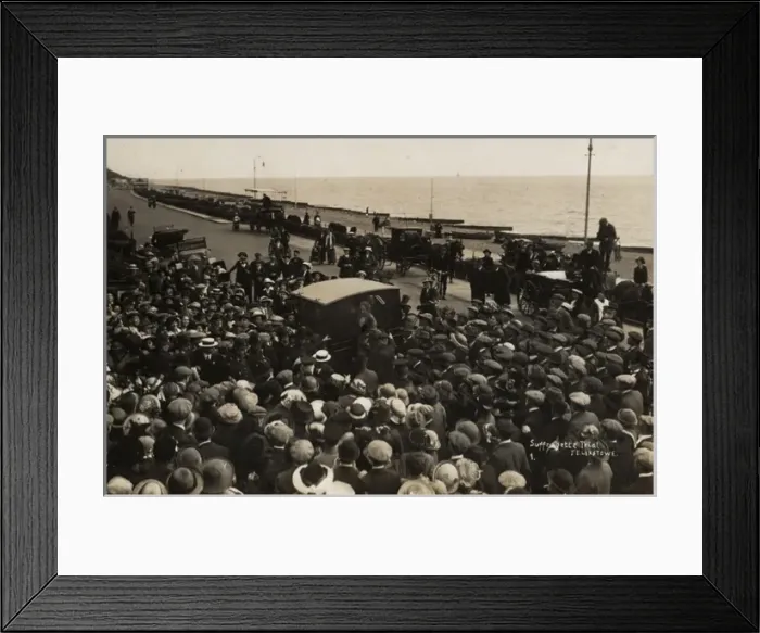 Framed Print : Suffragette Arson Felixstowe Framed Print : Suffragette Arson Felixstowe