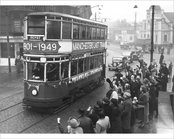 Manchesters last tram