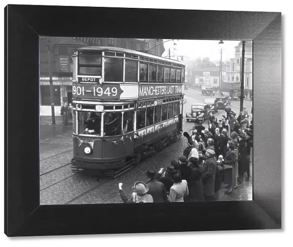Manchesters last tram
