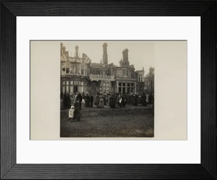 Framed Print : Suffragette Arson St. Leonards Framed Print : Suffragette Arson St. Leonards