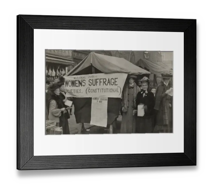 Framed Print : Suffrage N. U. W. S.s Cambridge Framed Print : Suffrage N. U. W. S.s Cambridge