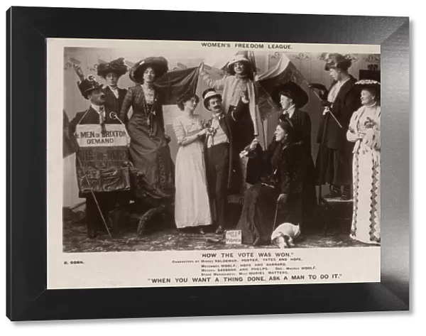 Suffragette Play How the Vote was Won