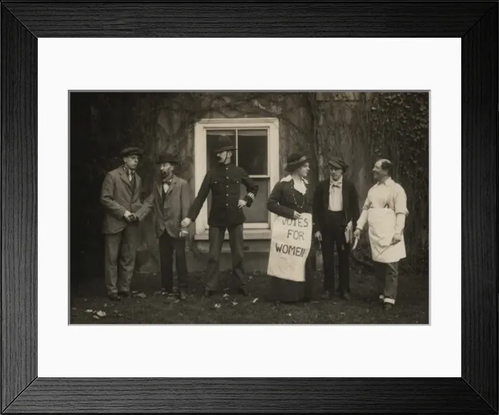 Framed Print : Suffragette Play Votes for Women Framed Print : Suffragette Play Votes for Women