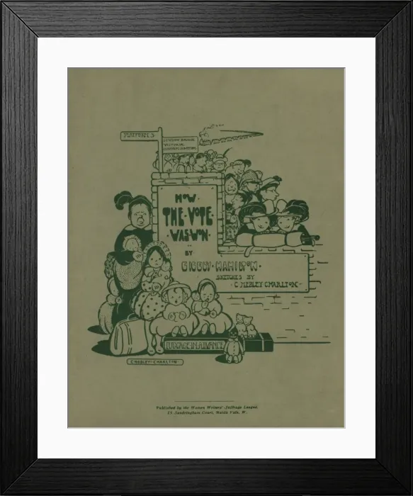 Framed Print : How the Vote was Won Cicely Hamilton Framed Print : How the Vote was Won Cicely Hamilton