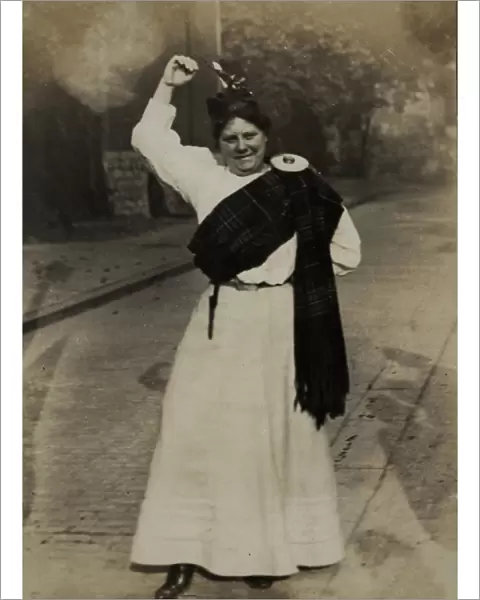 Suffragette Flora Drummond Tartan