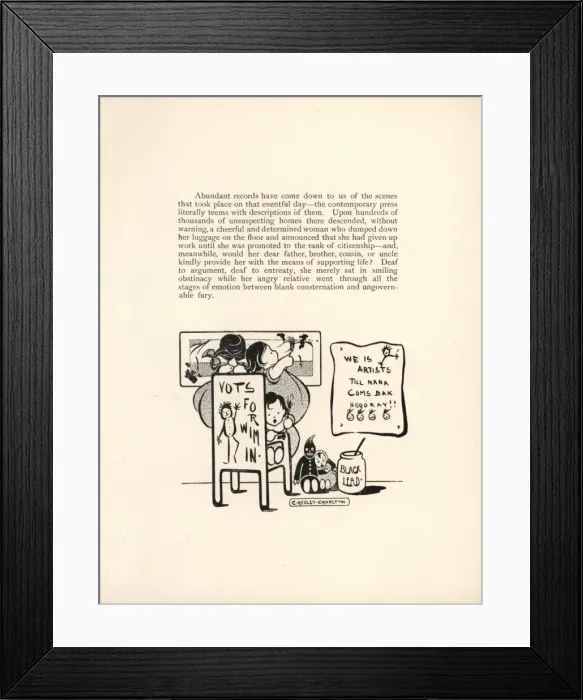 Framed Print : How the Vote was Won Cicely Hamilton Framed Print : How the Vote was Won Cicely Hamilton