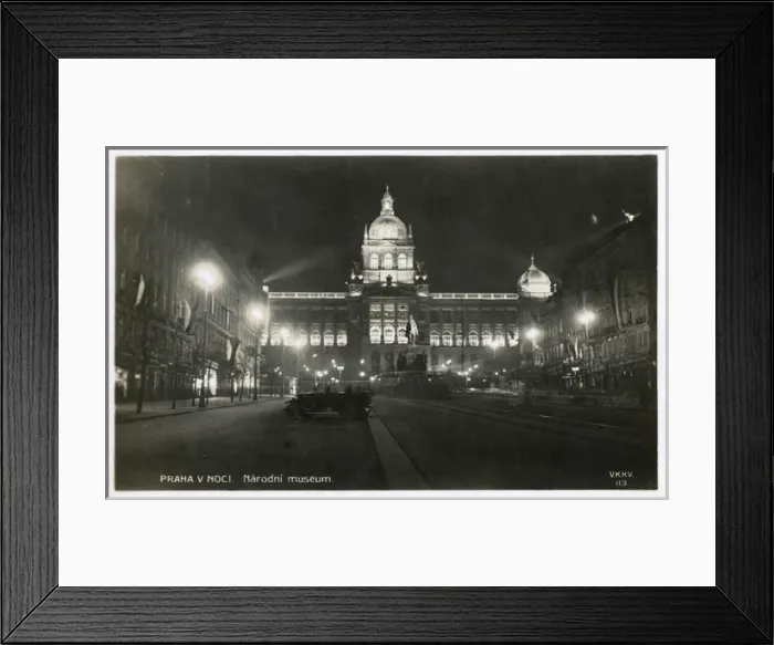 Framed Print : National Museum, Prague, Czech Republic Framed Print : National Museum, Prague, Czech Republic