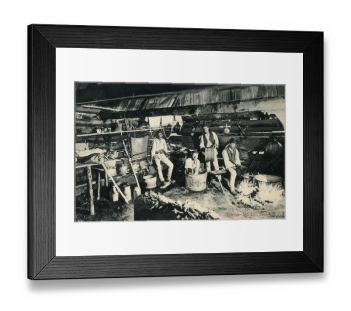 Framed Print : Tub manufacturing, Stana, Romania Framed Print : Tub manufacturing, Stana, Romania