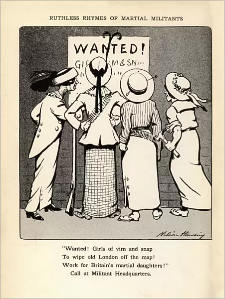 Suffragette Ruthless Rhymes of Martial Militants
