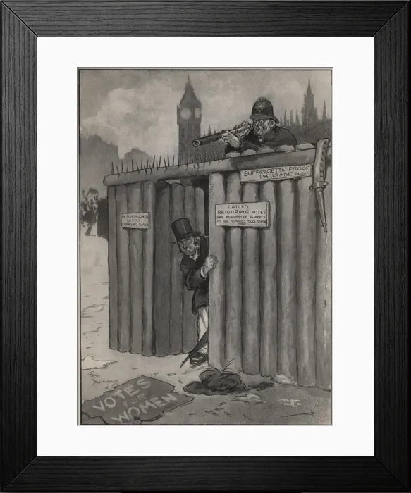 Framed Print : Suffragette-Proof House of Commons Framed Print : Suffragette-Proof House of Commons