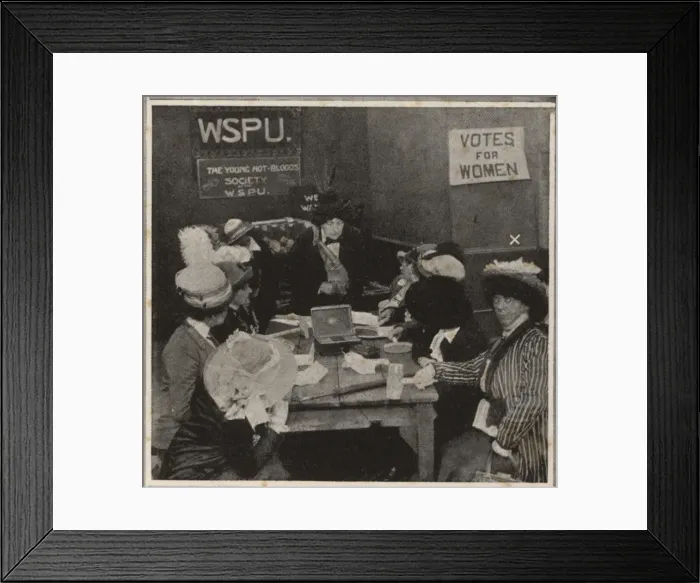 Framed Print : Suffragette Silent Film The Hunger Strike Framed Print : Suffragette Silent Film The Hunger Strike