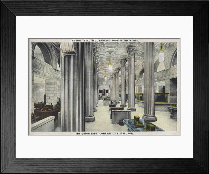 Framed Print : Union Trust Company, Pittsburgh, PA, USA Framed Print : Union Trust Company, Pittsburgh, PA, USA