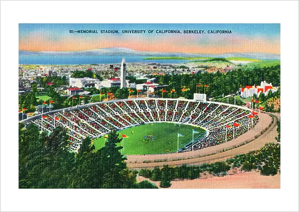 Memorial Stadium, Berkeley, California, USA