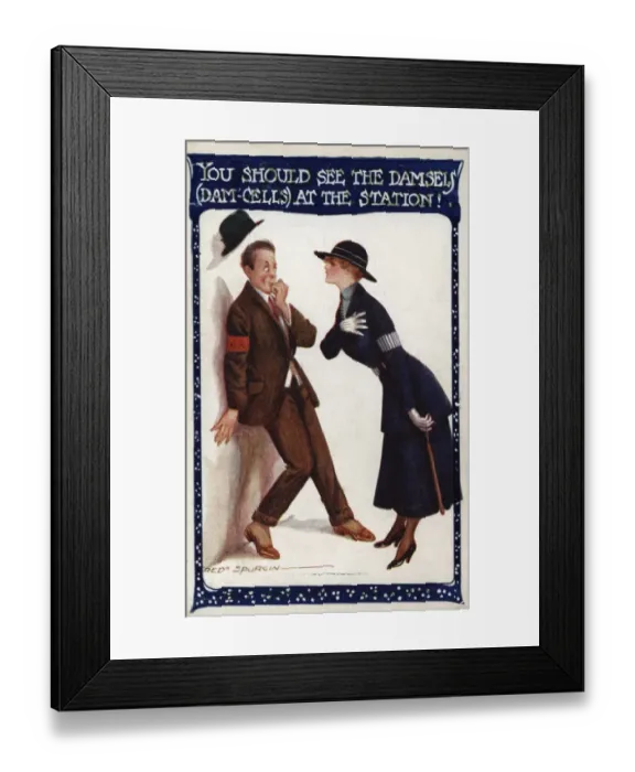 Framed Print : Policewoman WW1 Framed Print : Policewoman WW1