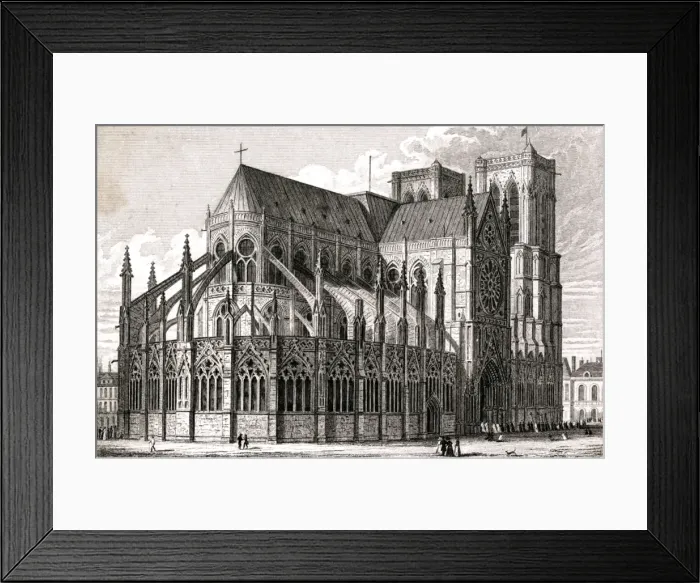 Framed Print : Paris, France - Notre-Dame Framed Print : Paris, France - Notre-Dame