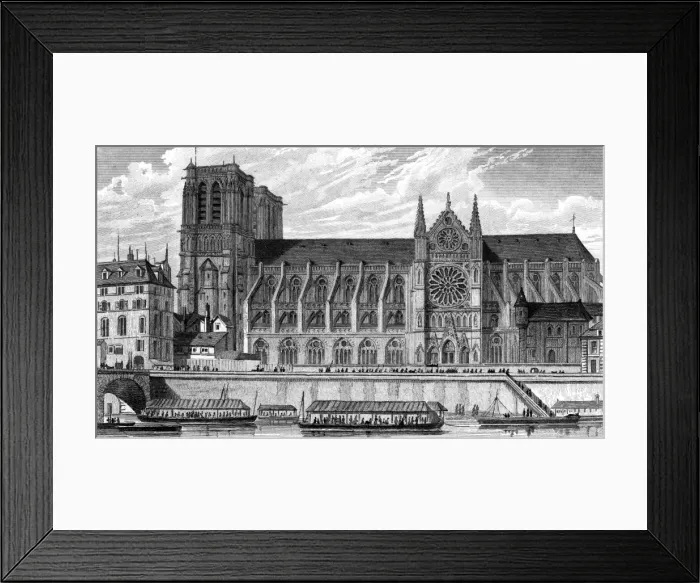 Framed Print : Paris, France - Notre-Dame Framed Print : Paris, France - Notre-Dame