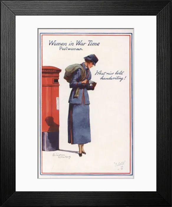 Framed Print : Womens Work WW1 Framed Print : Womens Work WW1