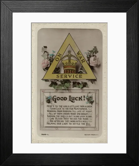 Framed Print : Womens Work WW1 Munitions Framed Print : Womens Work WW1 Munitions