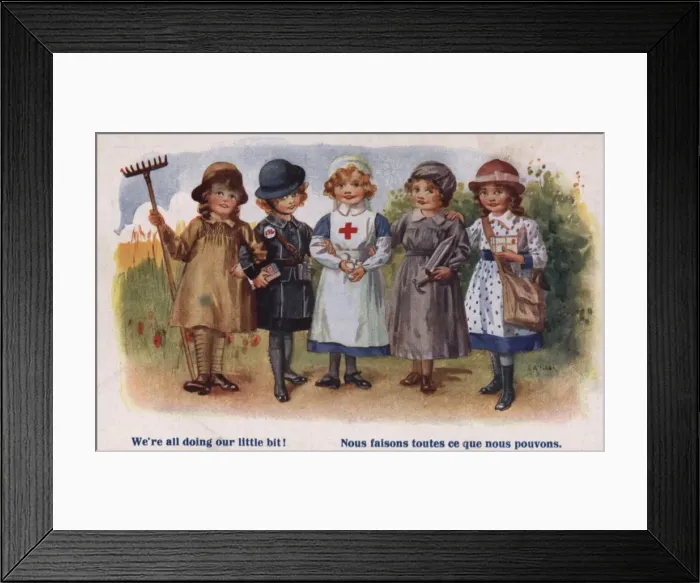 Framed Print : Womens Work in WW1 Framed Print : Womens Work in WW1