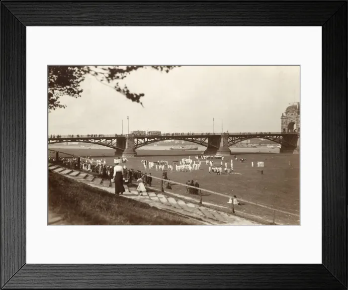 Framed Print : People taking part in a sports event, Germany Framed Print : People taking part in a sports event, Germany