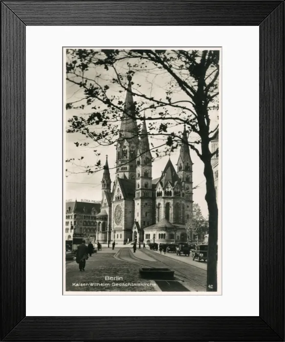 Framed Print : Kaiser Wilhelm Memorial Church, Berlin, Germany Framed Print : Kaiser Wilhelm Memorial Church, Berlin, Germany