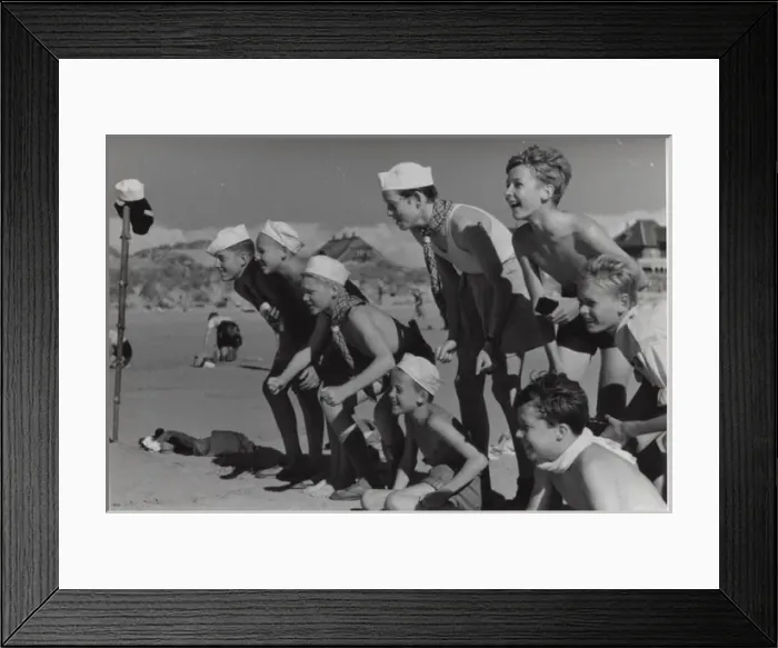 Framed Print : Boy scouts in camp, Denmark Framed Print : Boy scouts in camp, Denmark