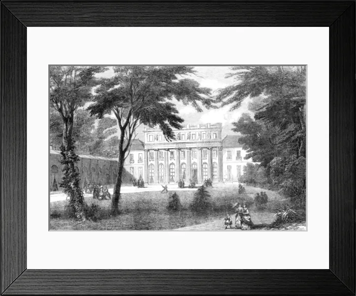 Framed Print : Paris, France - Hotel Delessert Framed Print : Paris, France - Hotel Delessert