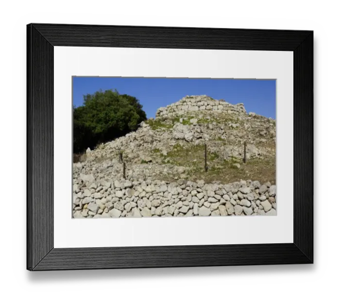 Framed Print : Menorca, Torralba d en Salort - Talayot Framed Print : Menorca, Torralba d en Salort - Talayot