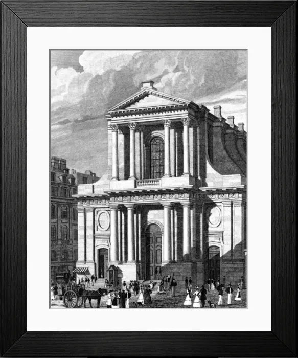 Framed Print : Paris, France - Eglise de l Oratoire Framed Print : Paris, France - Eglise de l Oratoire