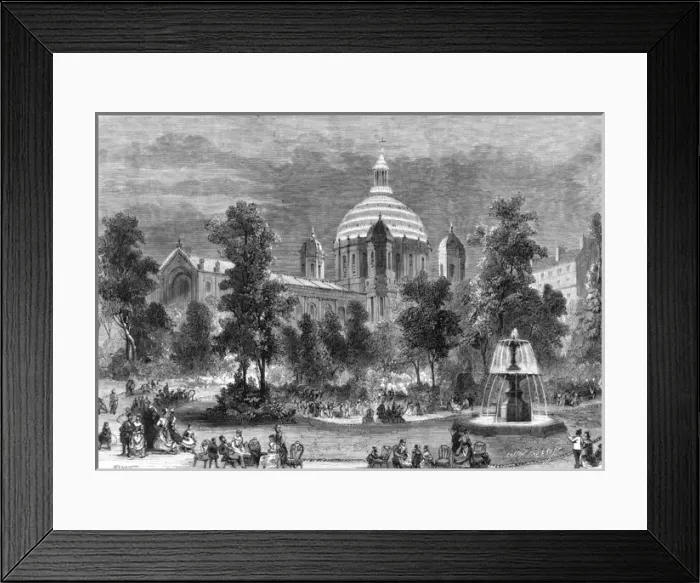 Framed Print : Paris, France - Eglise Saint Augustin Framed Print : Paris, France - Eglise Saint Augustin
