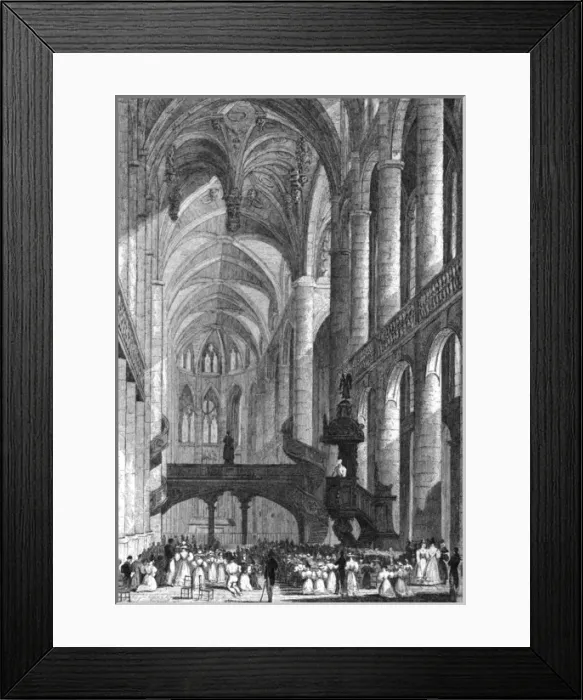 Framed Print : Paris, France - Eglise Saint-Etienne du Mont Framed Print : Paris, France - Eglise Saint-Etienne du Mont