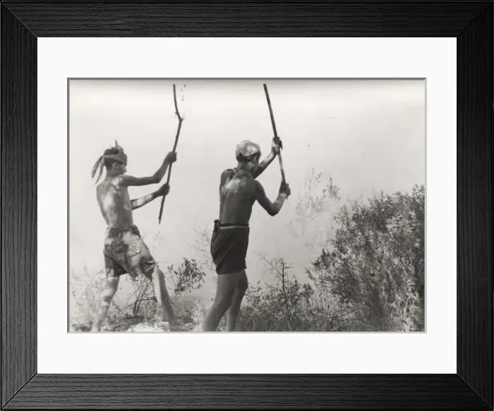 Framed Print : Scouts in Exile at camp, Grange Rimade, France Framed Print : Scouts in Exile at camp, Grange Rimade, France