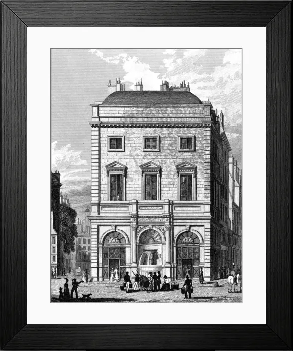 Framed Print : Paris, France - Fontaine Gaillon Framed Print : Paris, France - Fontaine Gaillon