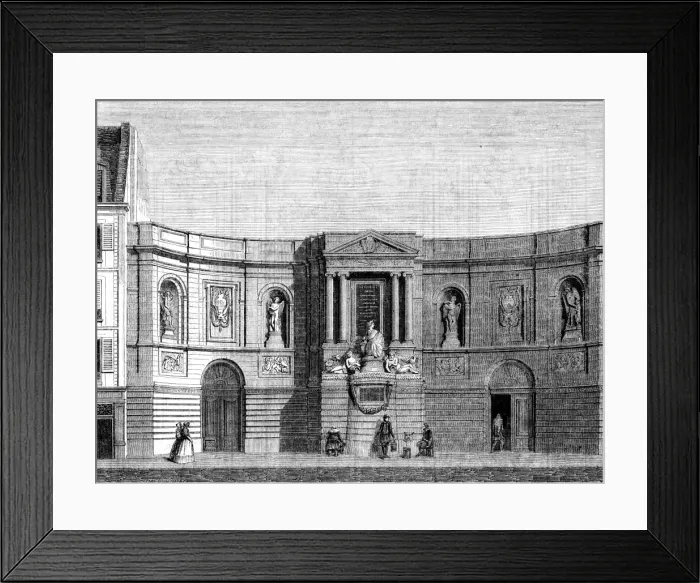 Framed Print : Paris, France - Fontaine de Grenelle Framed Print : Paris, France - Fontaine de Grenelle