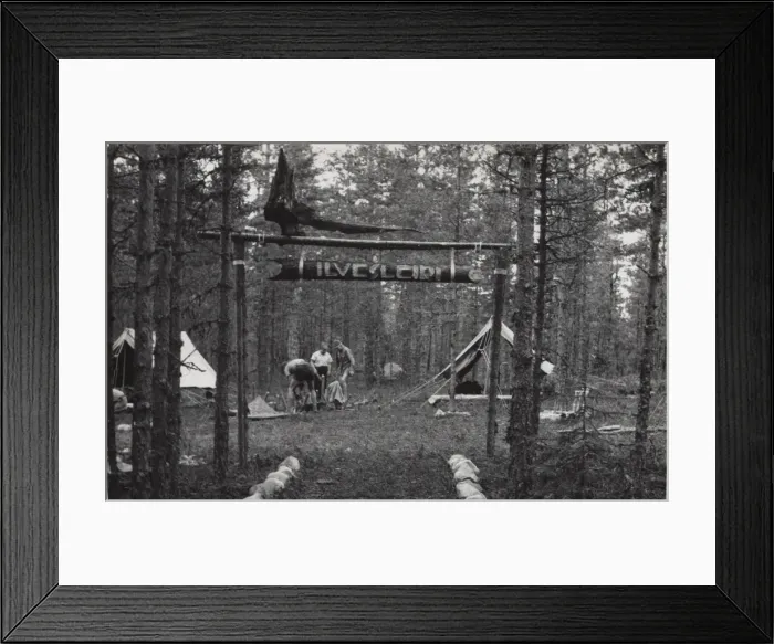 Framed Print : Finnish boy scouts at international camp, Kiljava Framed Print : Finnish boy scouts at international camp, Kiljava