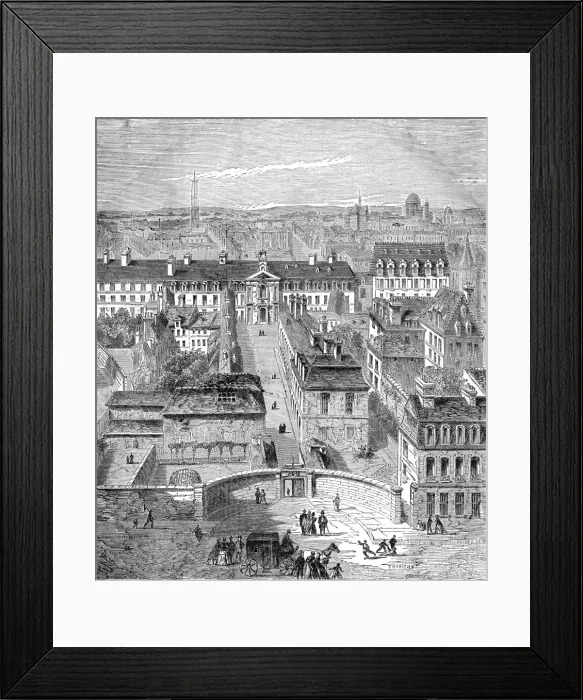 Framed Print : Paris, France - Gobelins Factory Framed Print : Paris, France - Gobelins Factory