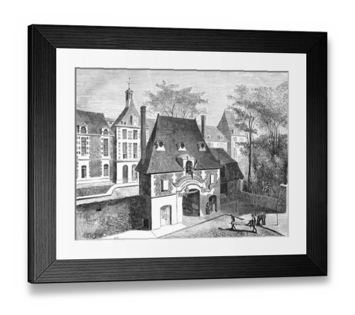 Framed Print : Paris, France - Hopital Saint-Louis Framed Print : Paris, France - Hopital Saint-Louis